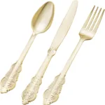 elegant gold plastic silverware for parties_best_review_1750625842