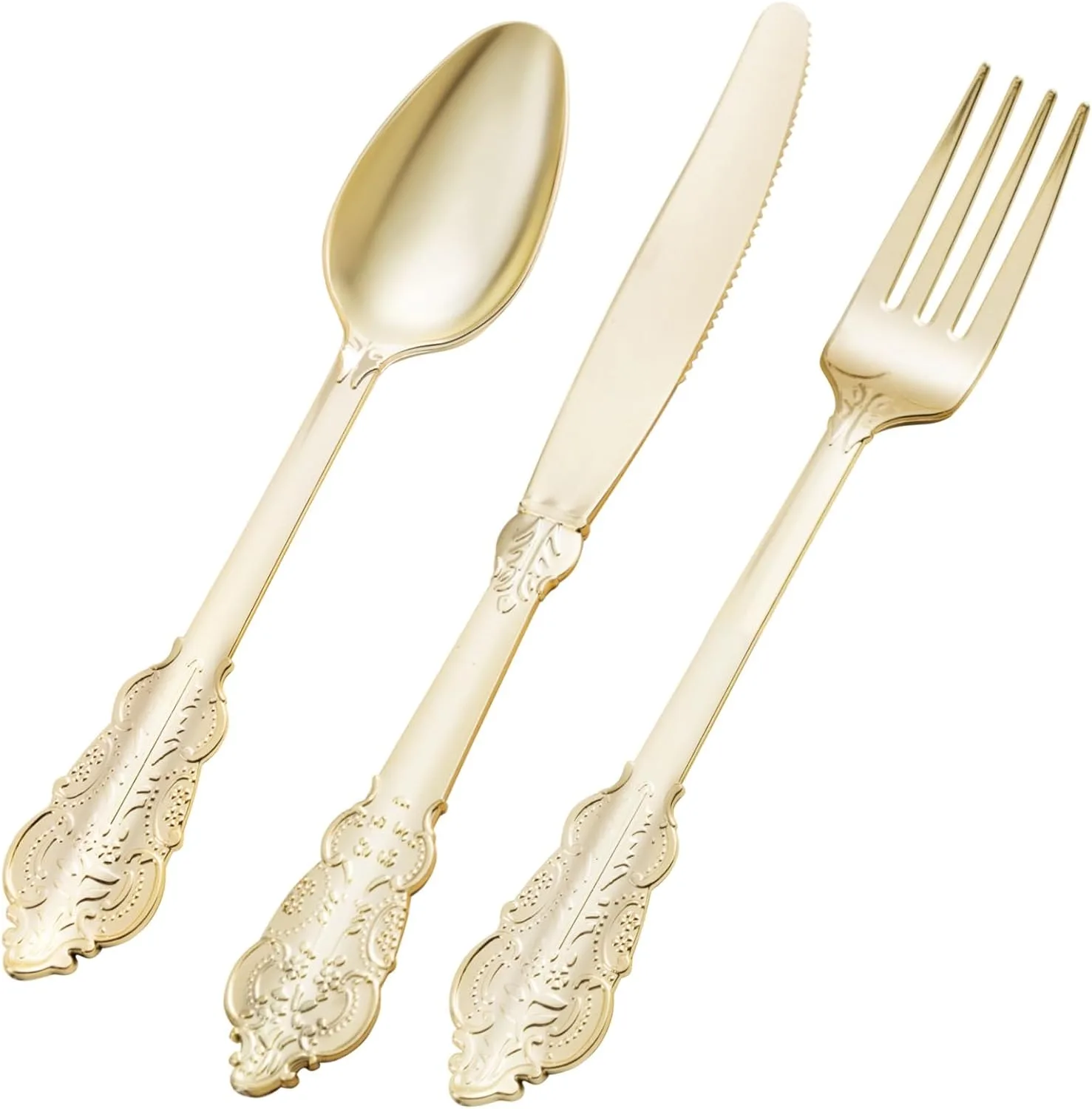elegant gold plastic silverware for parties_best_review_1750625842