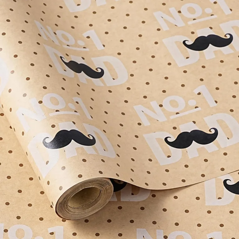 No.1 Dad wrapping paper_best_review_1752174348